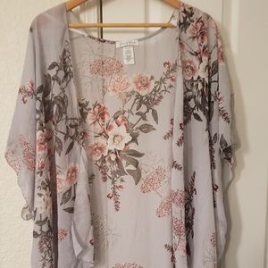 Emory Park size 3xl sheer gray shaw